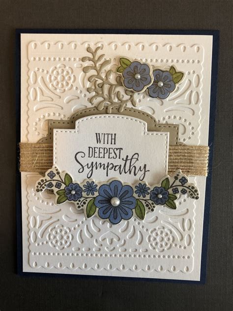 handmade sorry cards|handmade sympathy card.